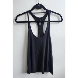 Skims Tank Top Womens XS Black Racerback Micro Modal Stretch Lightweight Lounge